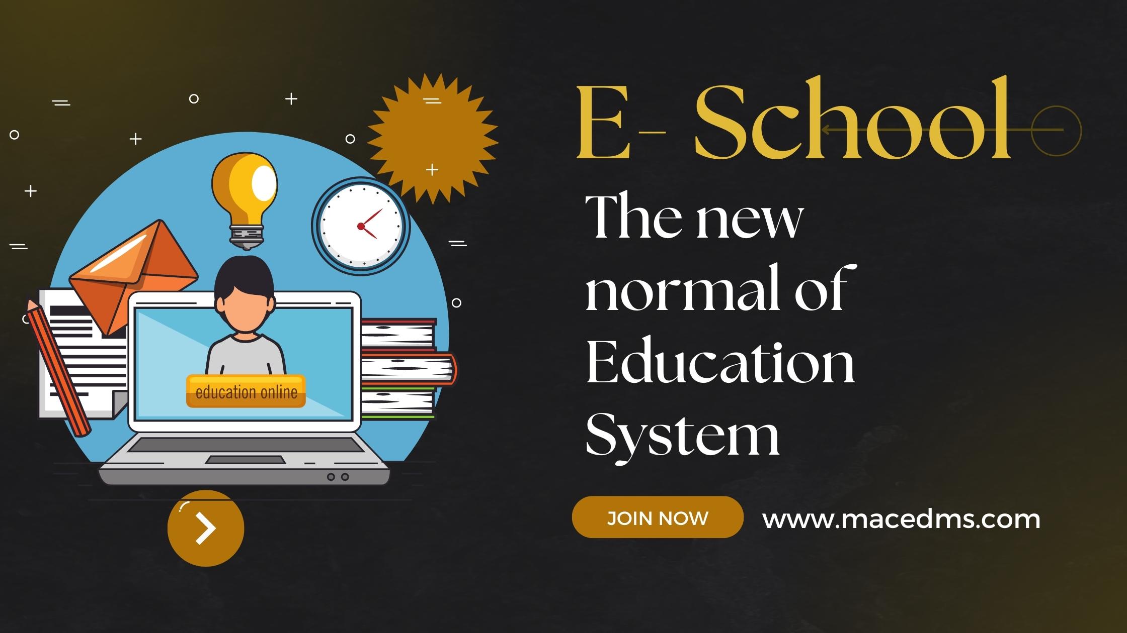E- School: The new normal of Education System