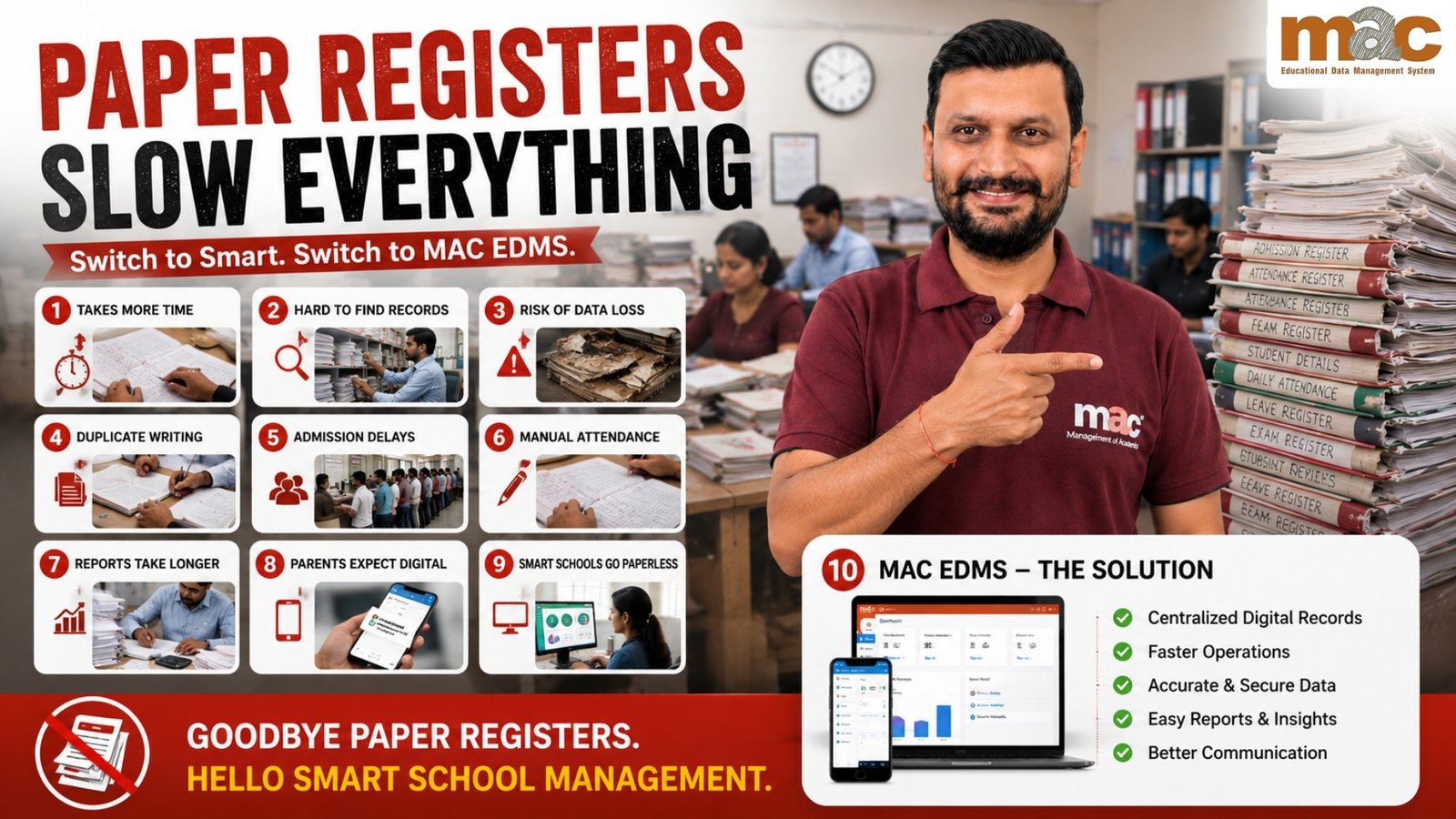 Paper Registers Slow Everything